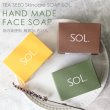 画像1: TEA SEED Skincare oil SOAP SOL 90g ティーシード スキンケア オイル ソープ ソル（石けん 石鹸 せっけん 無添加 自然派 茶の実オイル たねのしずく研究所） (1)