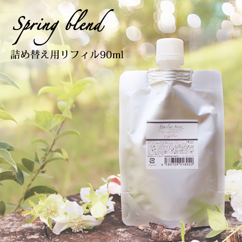 マスクスプレー Spring Blend リフィル（90ml）アロマスプレー☆花粉が ...